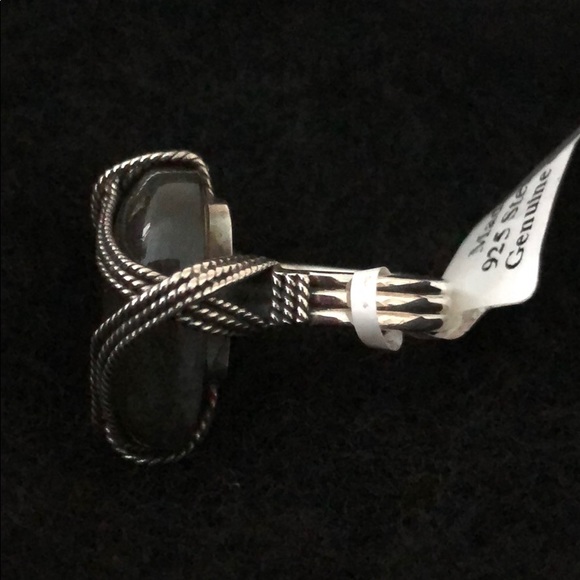 RING AUTHENTIC LABRADORITE GEMSTONE - Picture 6 of 8